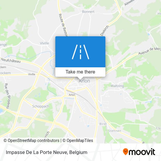 Impasse De La Porte Neuve map