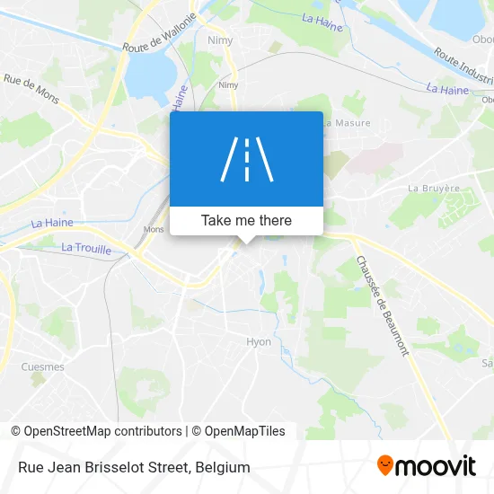 Rue Jean Brisselot Street map