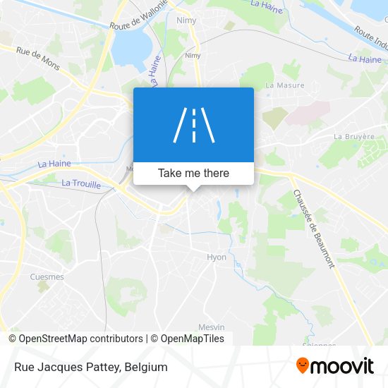 Rue Jacques Pattey plan