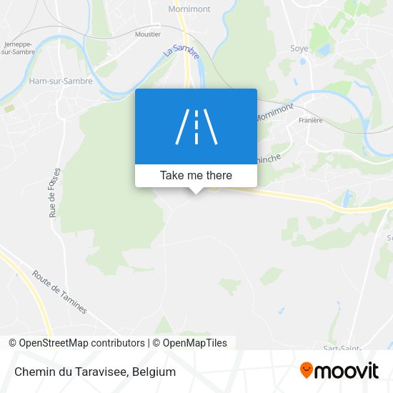 Chemin du Taravisee plan