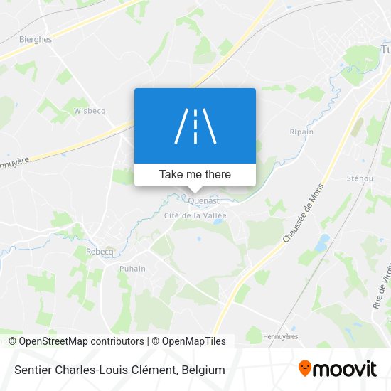 Sentier Charles-Louis Clément plan