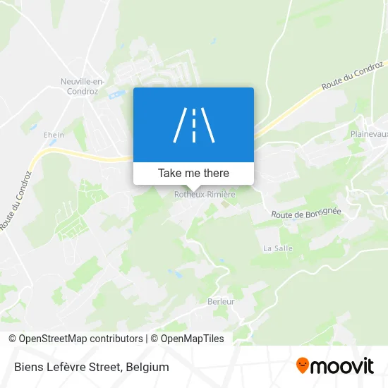 Biens Lefèvre Street map