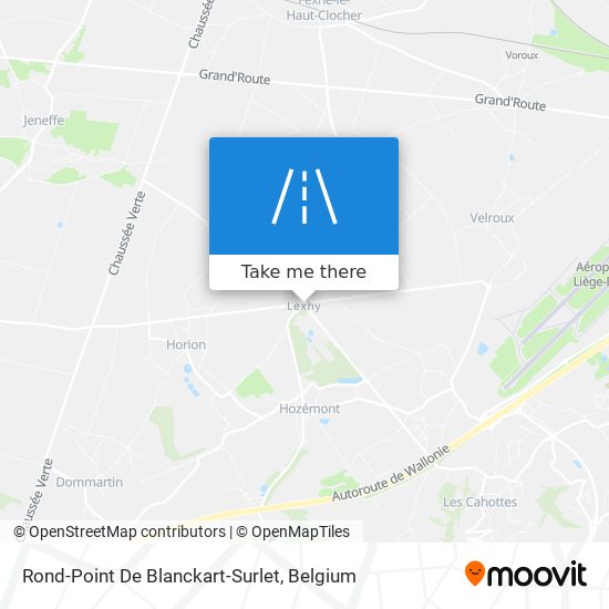 Rond-Point De Blanckart-Surlet map