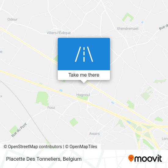 Placette Des Tonneliers plan