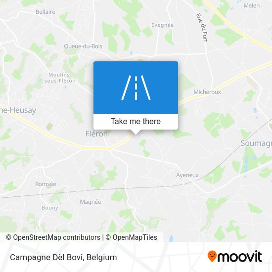 Campagne Dèl Bovî plan