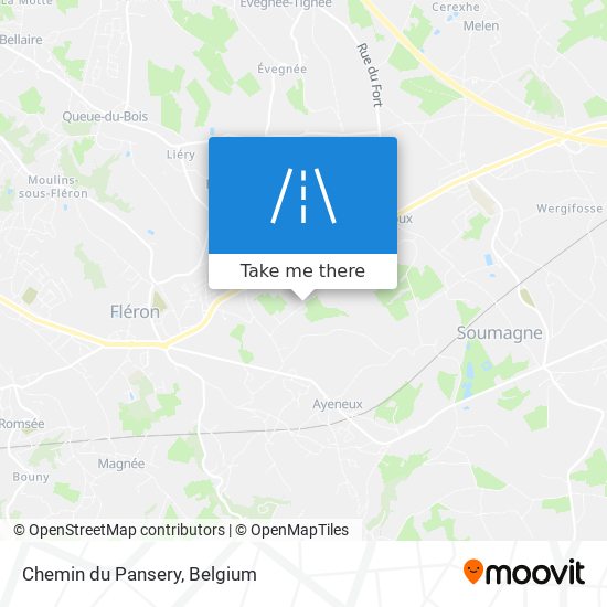 Chemin du Pansery map