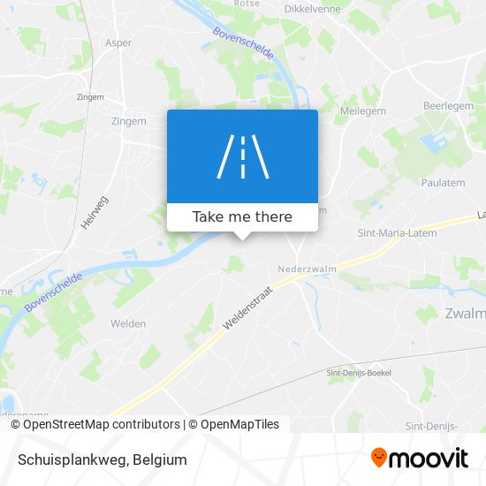 Schuisplankweg map