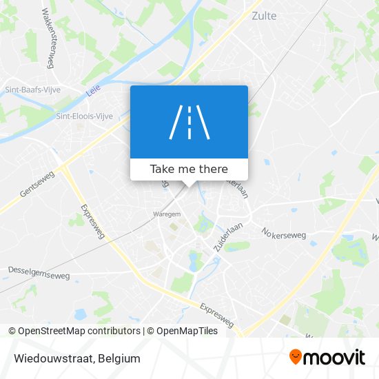 Wiedouwstraat map