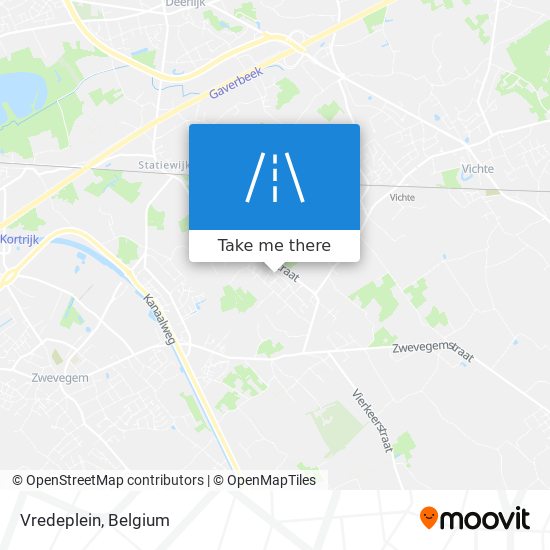 Vredeplein map