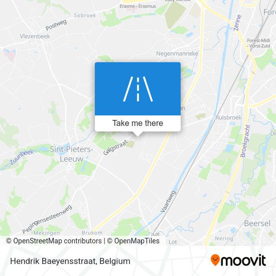 Hendrik Baeyensstraat map