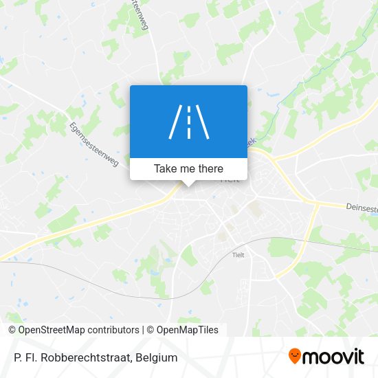 P. Fl. Robberechtstraat map
