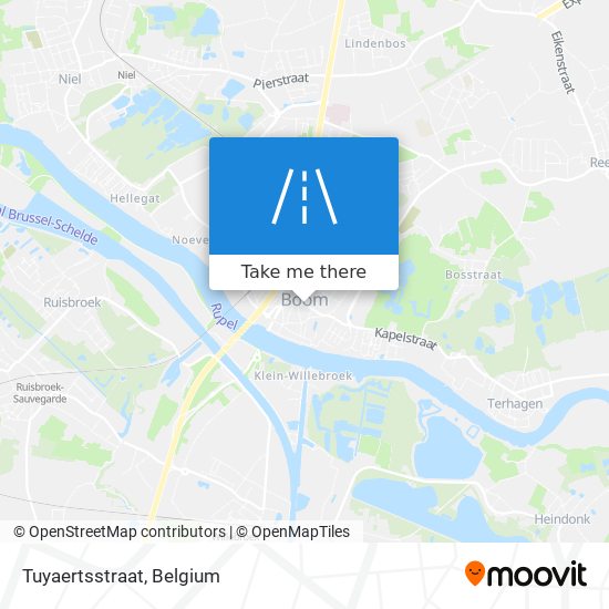 Tuyaertsstraat map