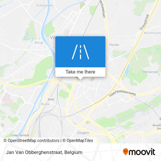 Jan Van Obberghenstraat map