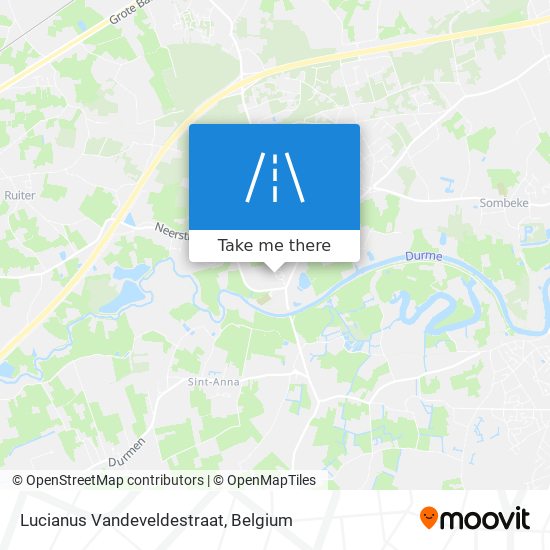 Lucianus Vandeveldestraat map