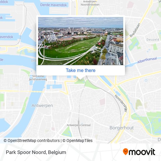 Park Spoor Noord plan