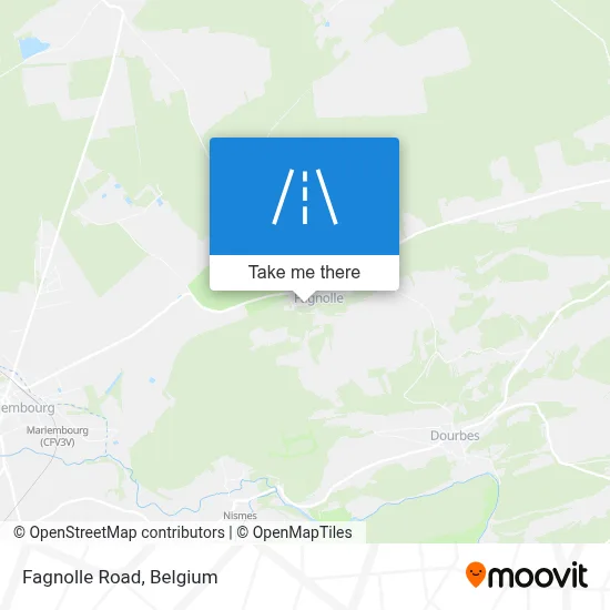Fagnolle Road map