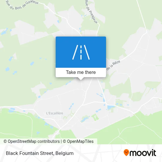 Black Fountain Street map