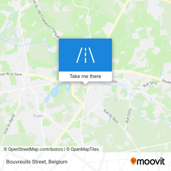 Bouvreuils Street map