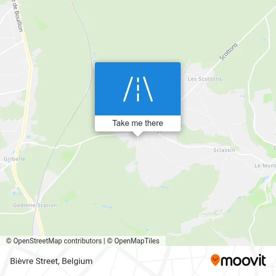 Bièvre Street map