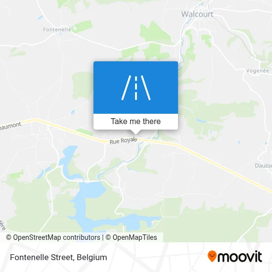 Fontenelle Street map