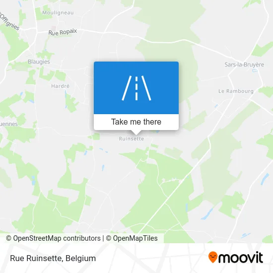 Ruinsette Street map