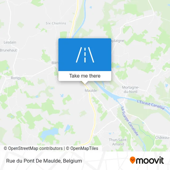 Maulde Bridge Street map