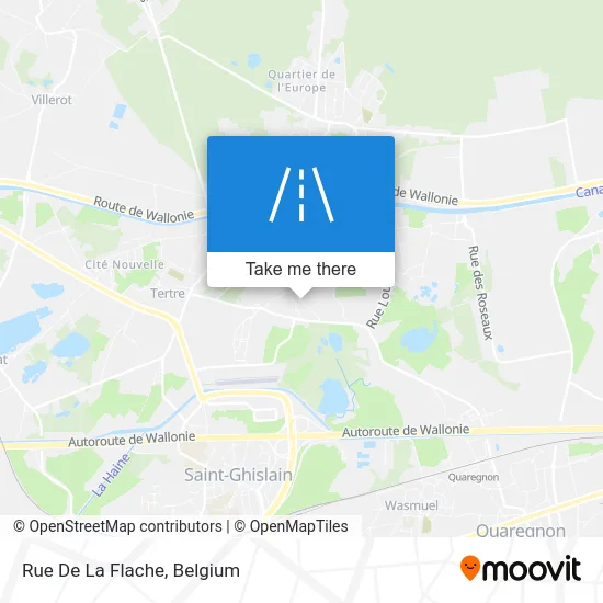 La Flache Street map