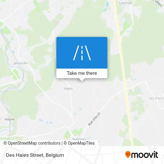 Des Haies Street map