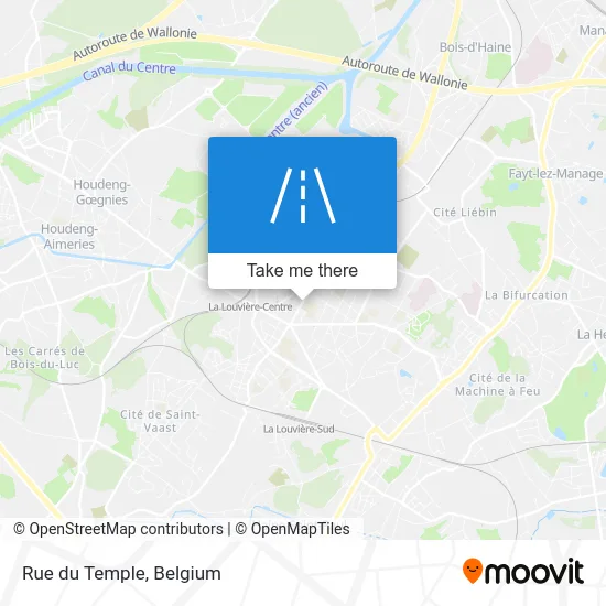 Rue of the Temple map