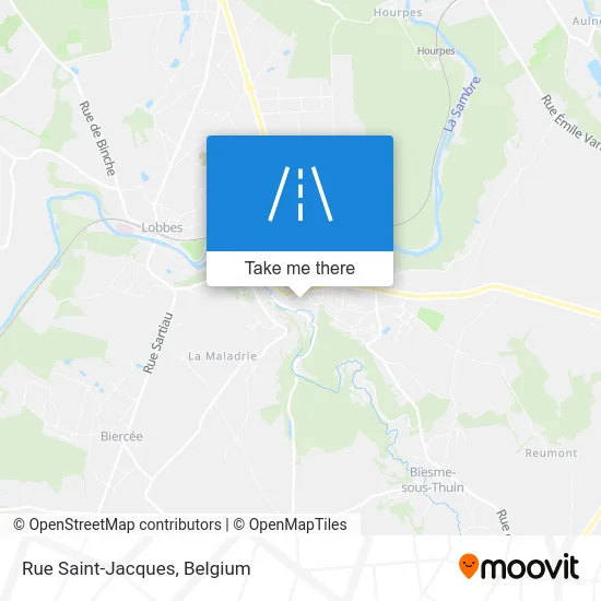 Saint-Jacques Street map