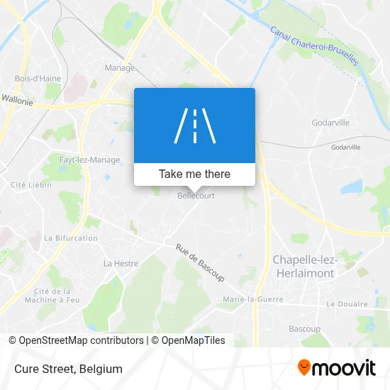 Cure Street map