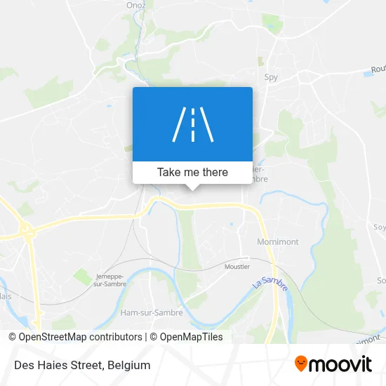 Des Haies Street map