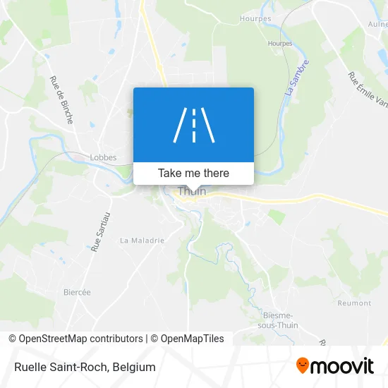 Saint-Roch Alley map