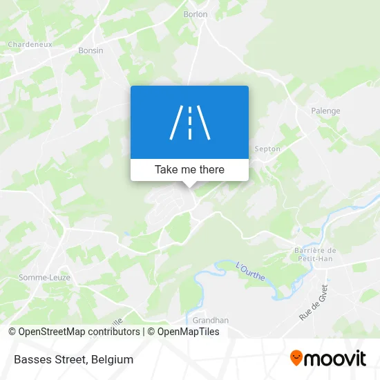 Basses Street map