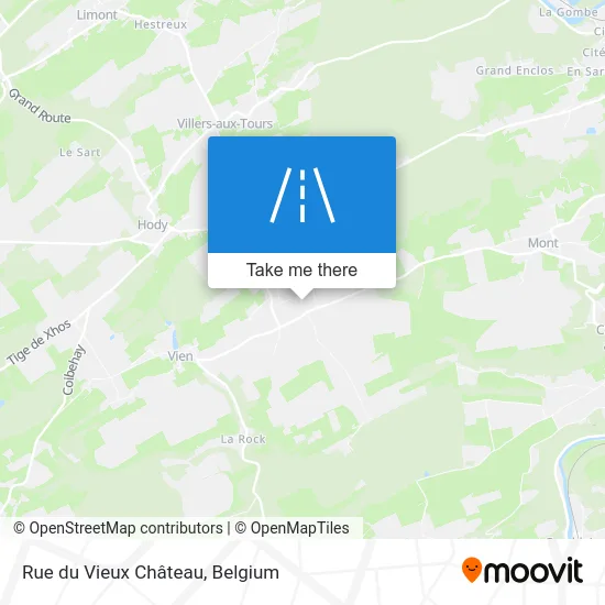 Rue du Vieux Château map