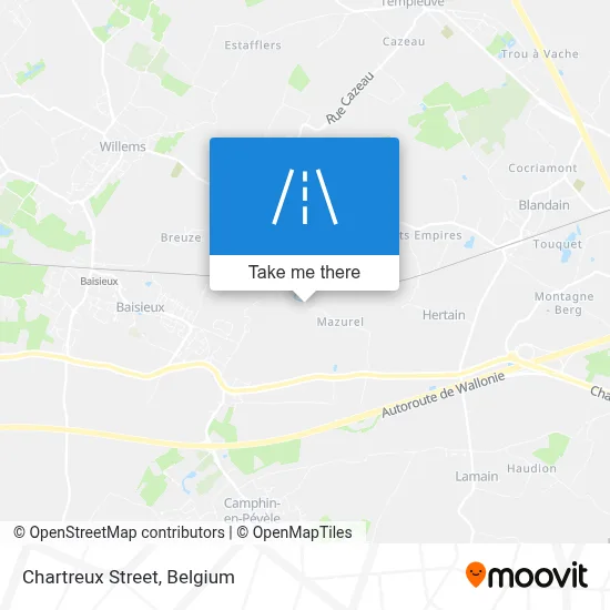 Chartreux Street map