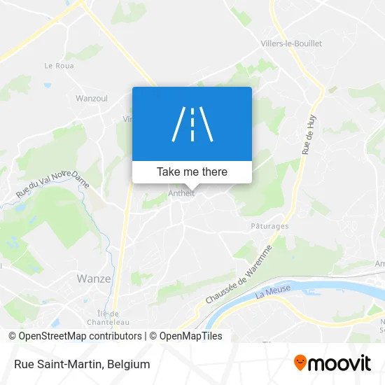 Saint Martin Street map