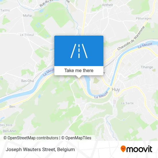 Joseph Wauters Street map