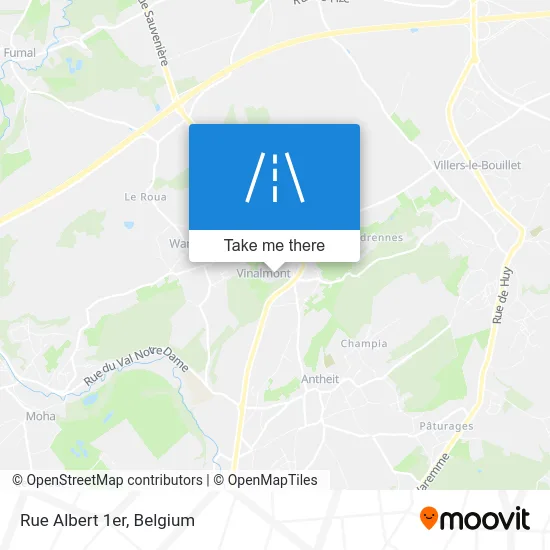 Albert 1st Street map