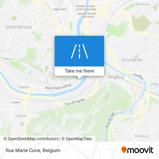 Marie Curie Street map