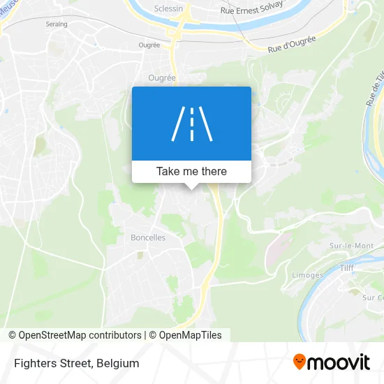 Fighters Street map
