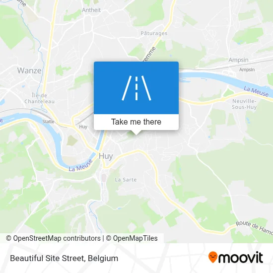 Beautiful Site Street map