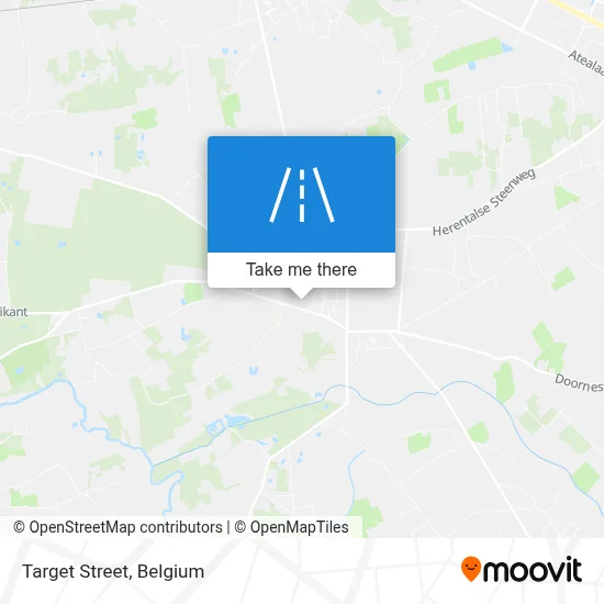 Target Street map