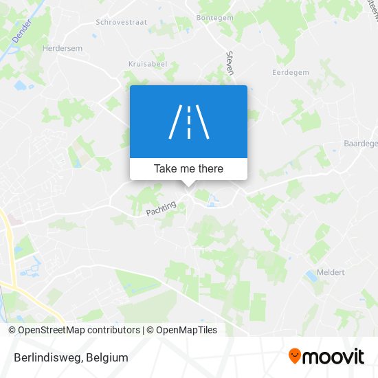 Berlindisweg map