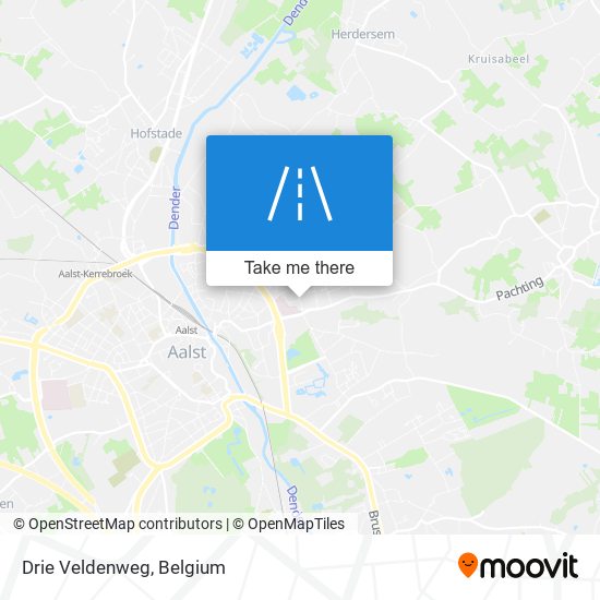 Drie Veldenweg map