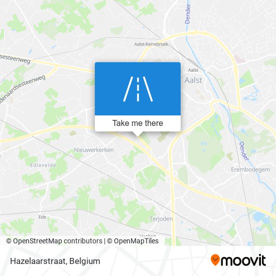 Hazelaarstraat map