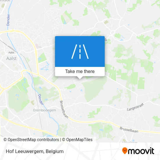 Hof Leeuwergem map
