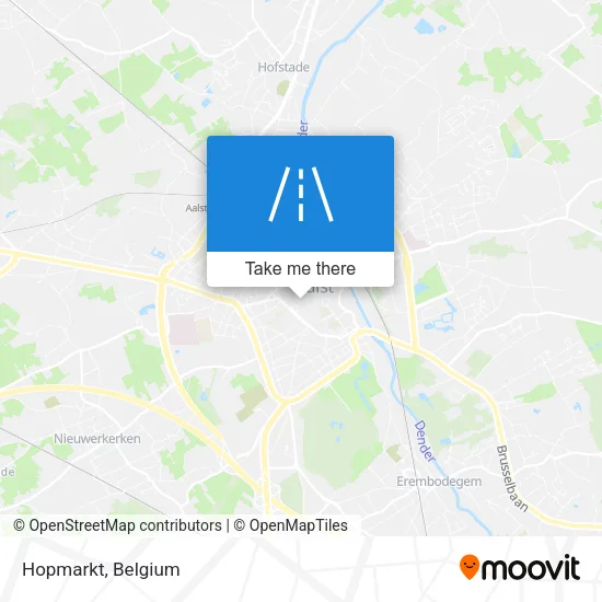 Hopmarkt map