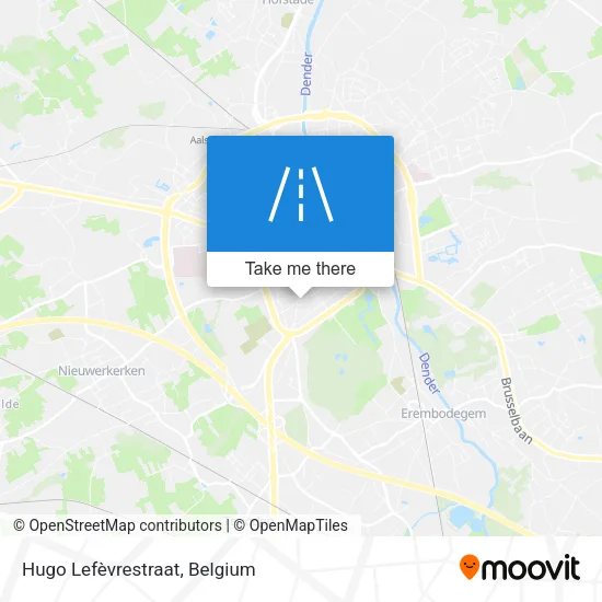 Hugo Lefèvrestraat map