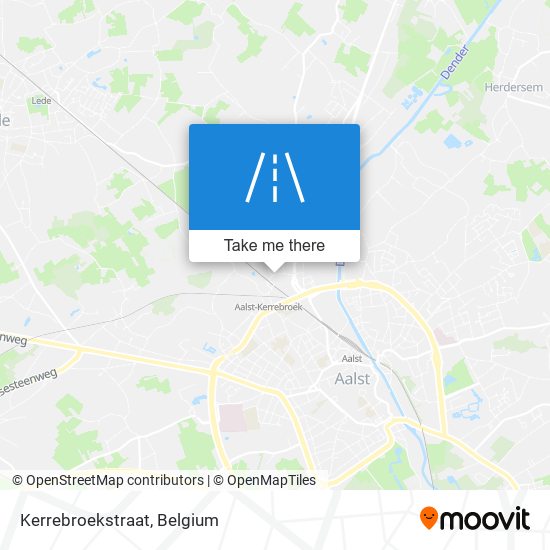 Kerrebroekstraat map